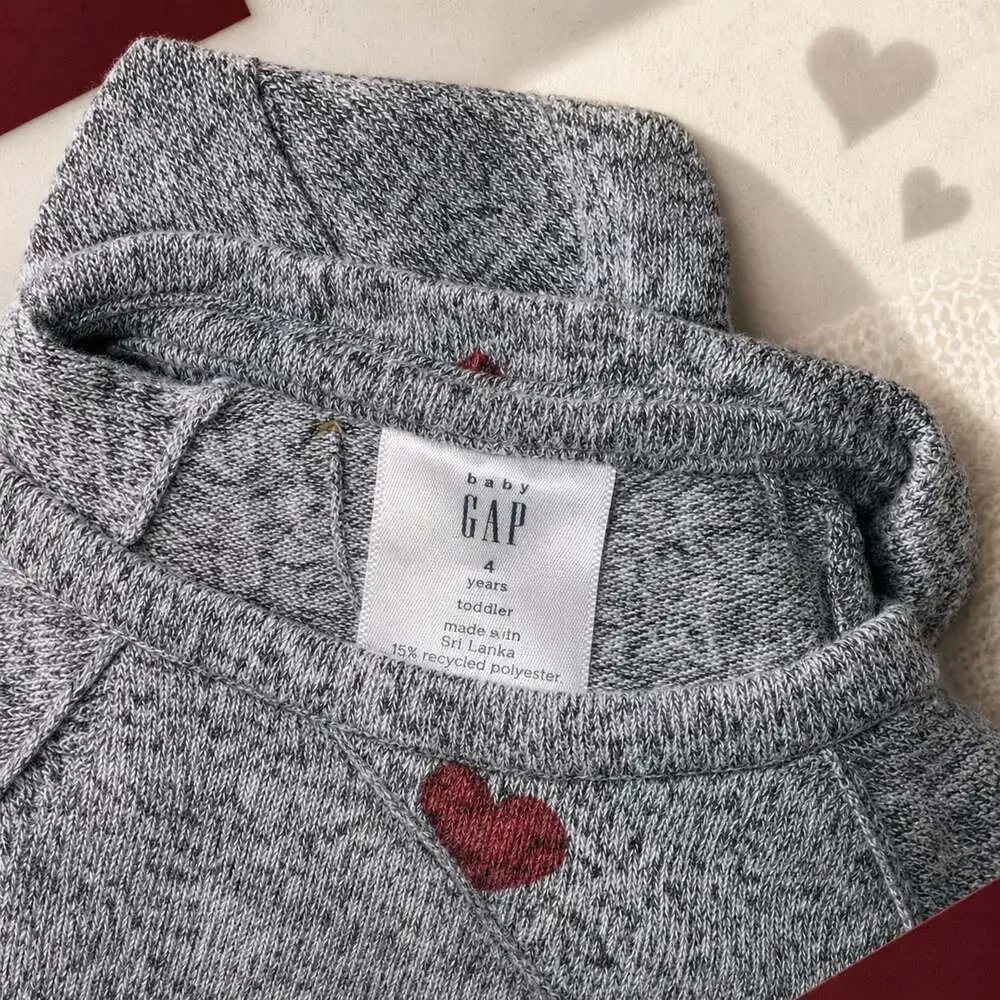 Baby Gap Girls Heart 2-Piece Outfit Size 4